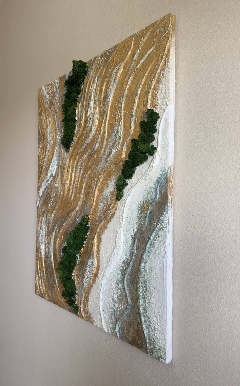 Original Abstract Expressionism Abstract Painting by Liubov Untila