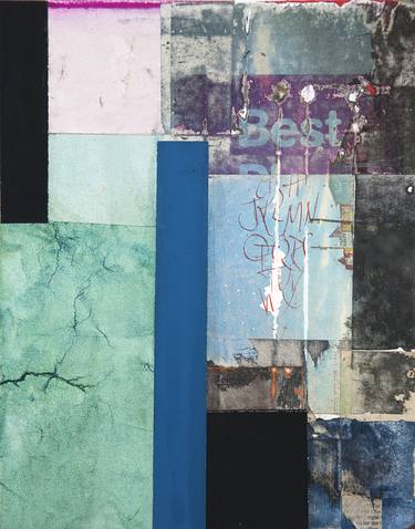 Original Abstract Collage by Aaron Berger