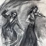 Writing Her Own Melody by Von Allaman