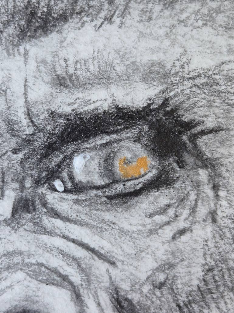Original Figurative Animal Drawing by Jean-Francois Miaule