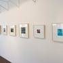 "Adjacent Cubes" shown with others drawings at one person show at the "Ohanlon Center of the Arts"