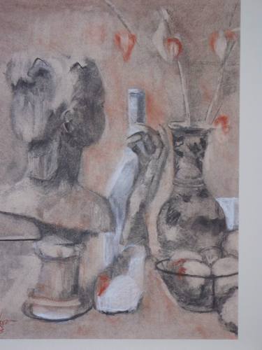 Original Still Life Drawings by Lisa Miller