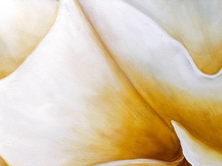 Original Abstract Floral Painting by Zuzana Zachova Art