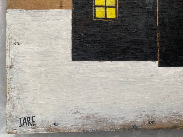 Original Abstract Geometric Painting by Ia Re