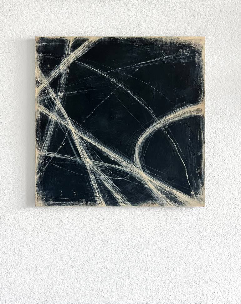 Traceable Abstract Soft Tracing Contemporary Abstract Acrylic Art Painting by Livna ...