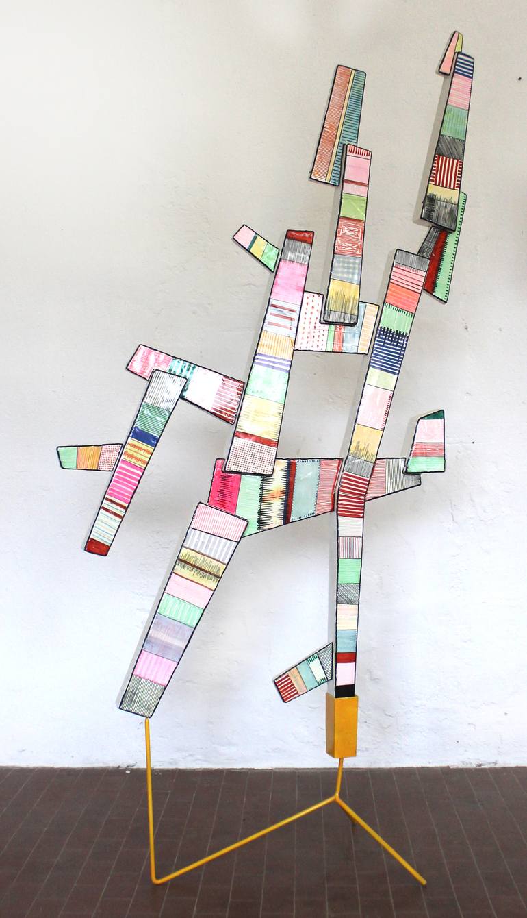 Original 3d Sculpture Abstract Sculpture by Andrea De Ranieri