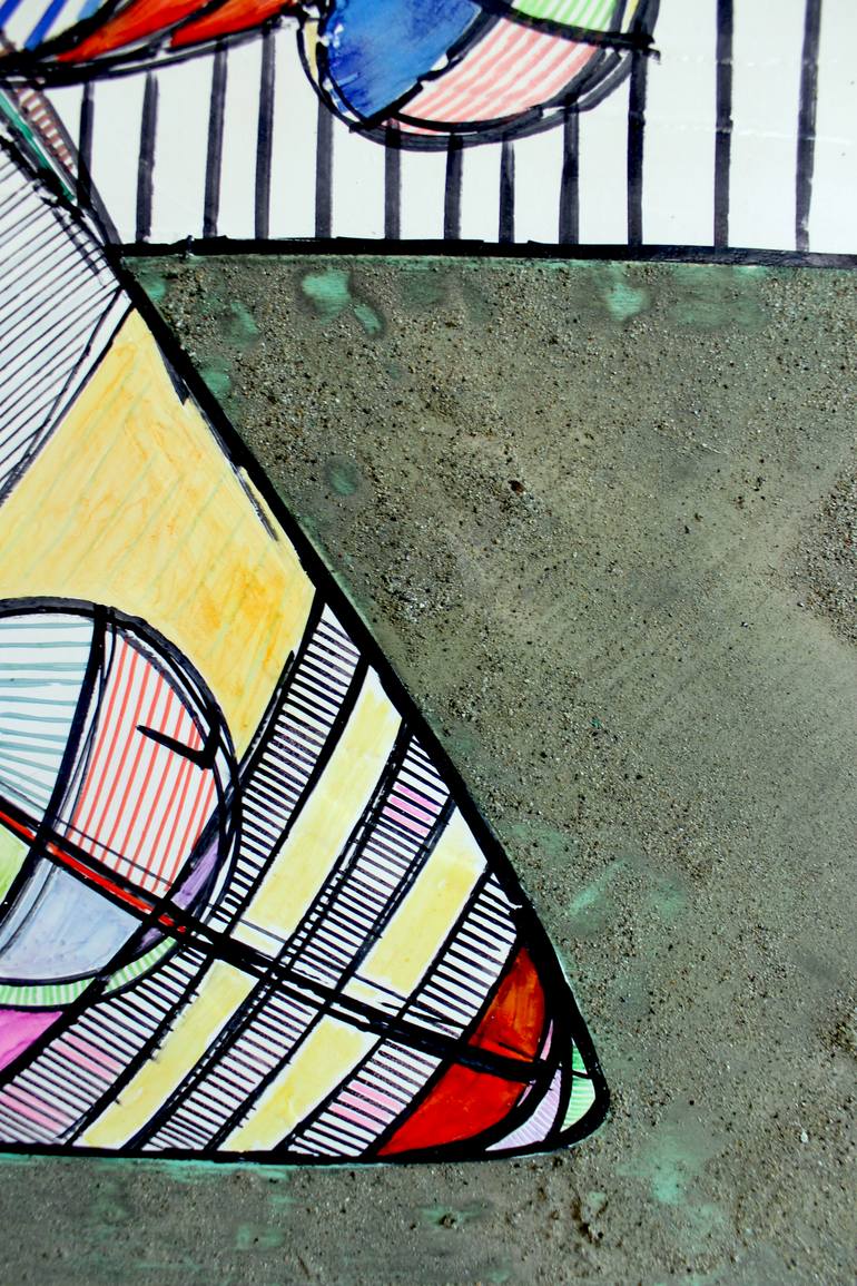 Original Abstract Painting by Andrea De Ranieri