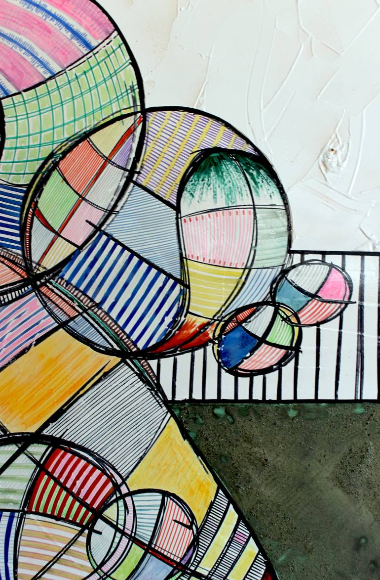 Original Abstract Painting by Andrea De Ranieri