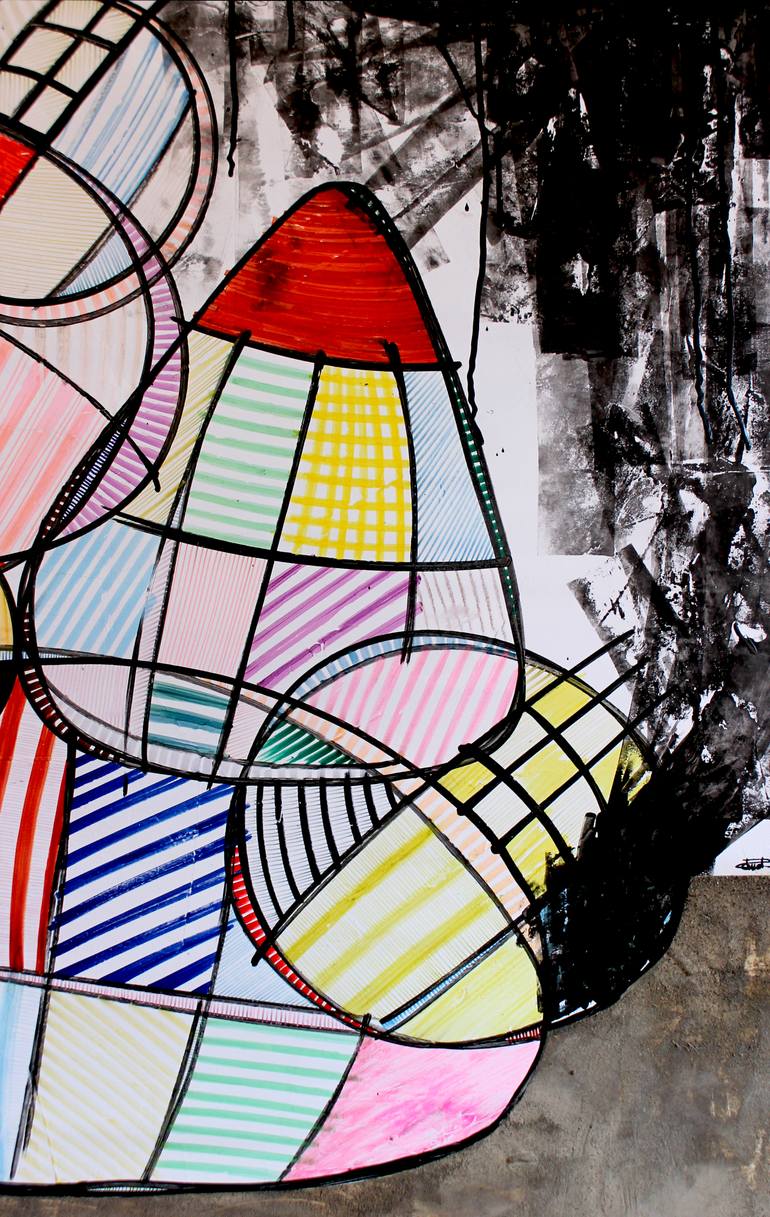 Original Abstract Painting by Andrea De Ranieri