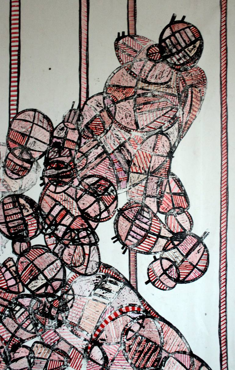 Original Abstract Expressionism Abstract Painting by Andrea De Ranieri