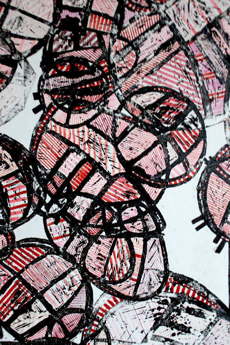 Original Abstract Expressionism Abstract Painting by Andrea De Ranieri