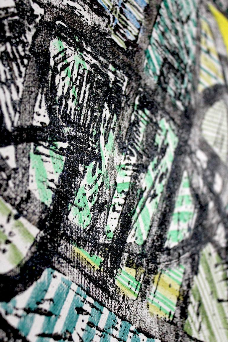 Original Abstract Painting by Andrea De Ranieri