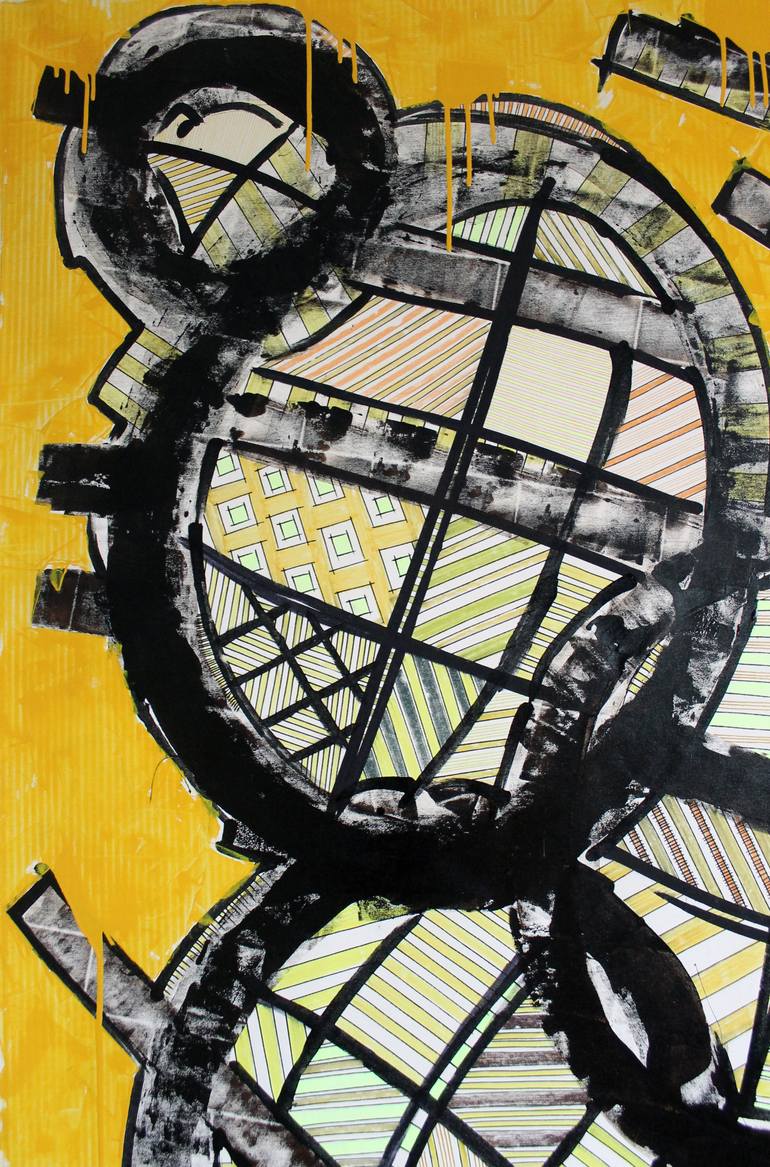 Original Abstract Painting by Andrea De Ranieri