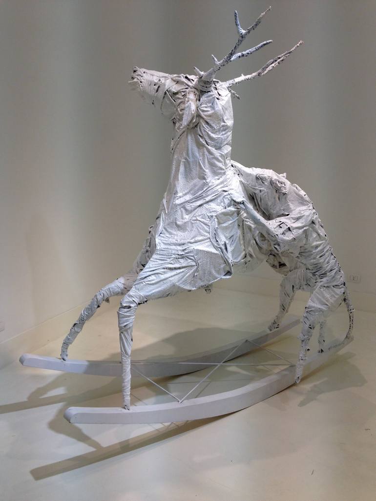Original Figurative Animal Sculpture by Andrea de Ranieri