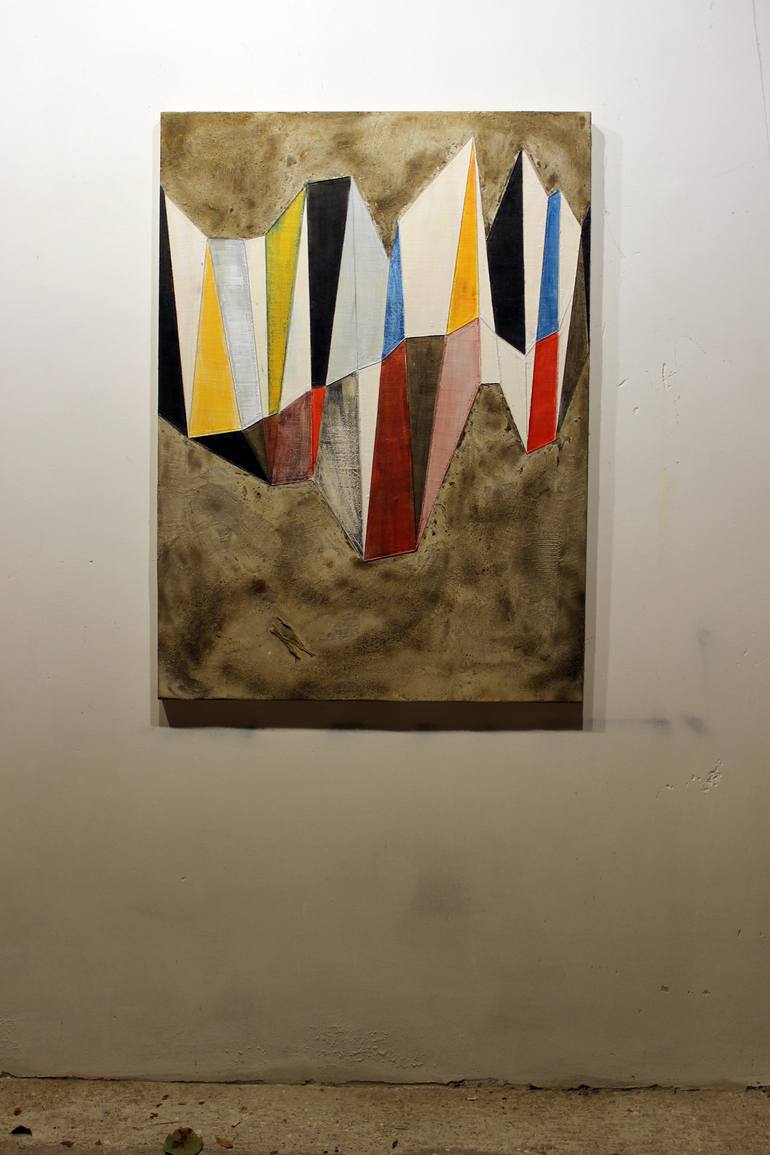 Original Abstract Painting by Andrea De Ranieri