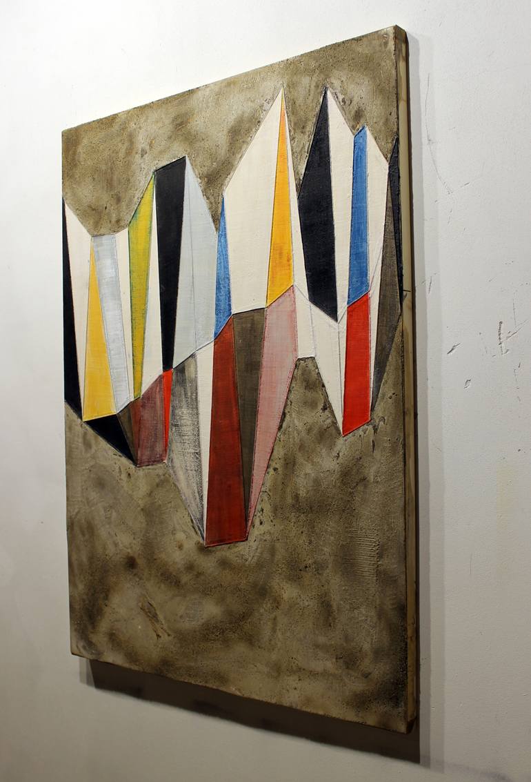 Original Abstract Painting by Andrea De Ranieri