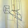 sculpture abstract metal and wood

    140x63x48cm
