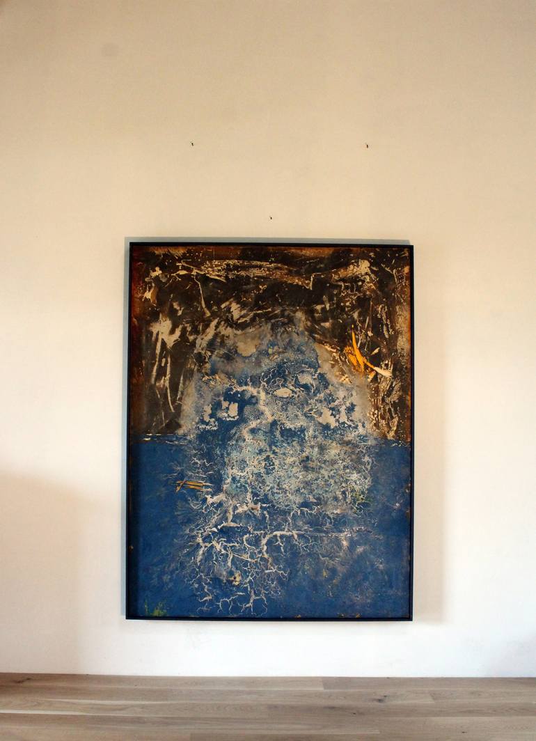 Original Abstract Expressionism Abstract Painting by Andrea de Ranieri