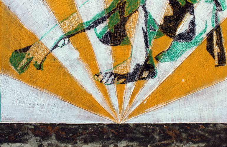 Original Abstract Painting by Andrea De Ranieri