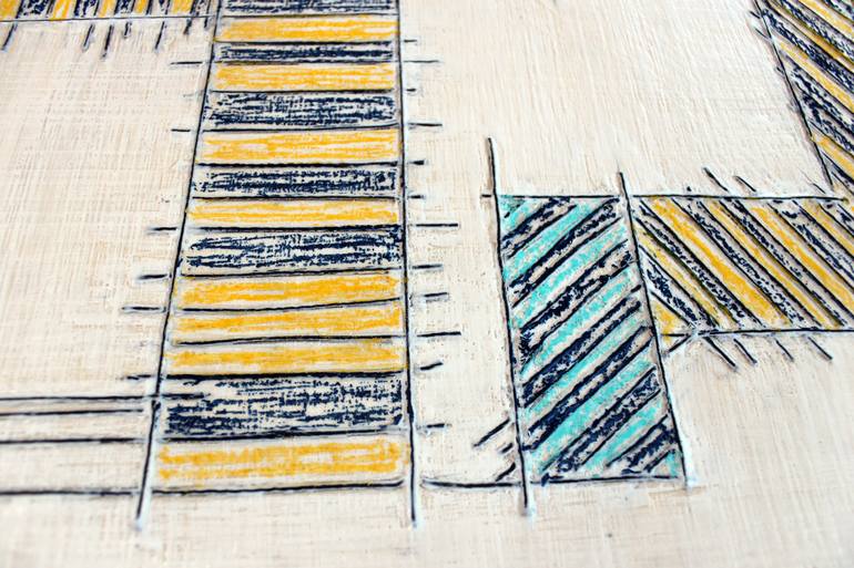 Original Abstract Painting by Andrea De Ranieri