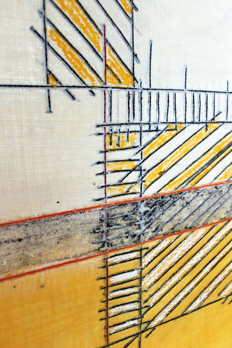 Original Abstract Painting by Andrea De Ranieri