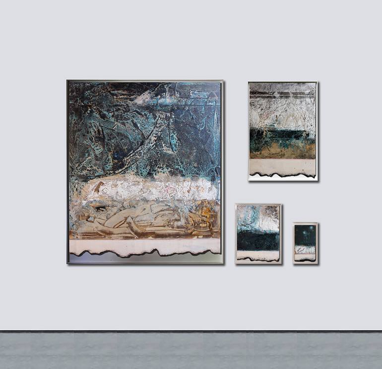 Original Abstract Painting by Andrea De Ranieri