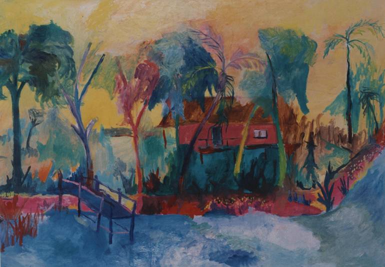 Original  Painting by sergio nestor maslat