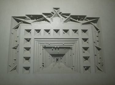Print of Architecture Sculpture by Ron Madalinski