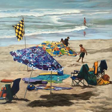 Original Beach Paintings by Fiona Phillips