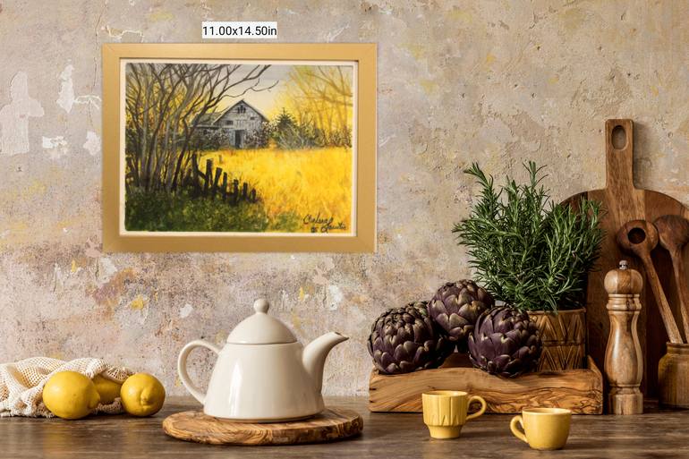 Original Realism Language Painting by Michael Lyons