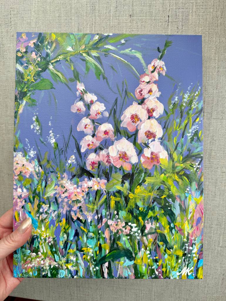 Original Contemporary Floral Painting by Marina Kozyr