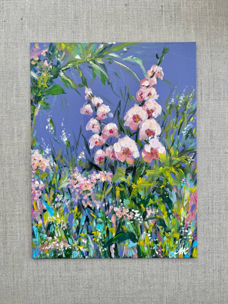 Original Contemporary Floral Painting by Marina Kozyr