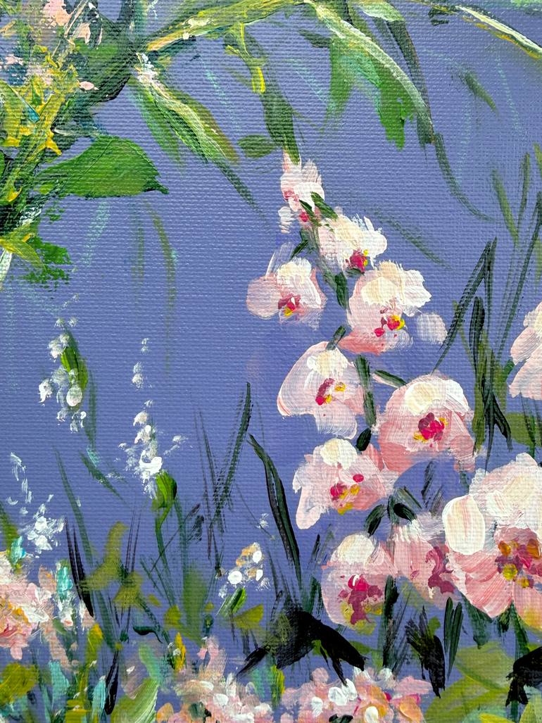 Original Contemporary Floral Painting by Marina Kozyr