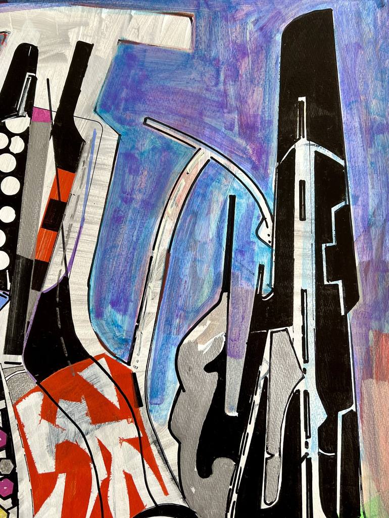 Original Contemporary Architecture Drawing by Jim Harris