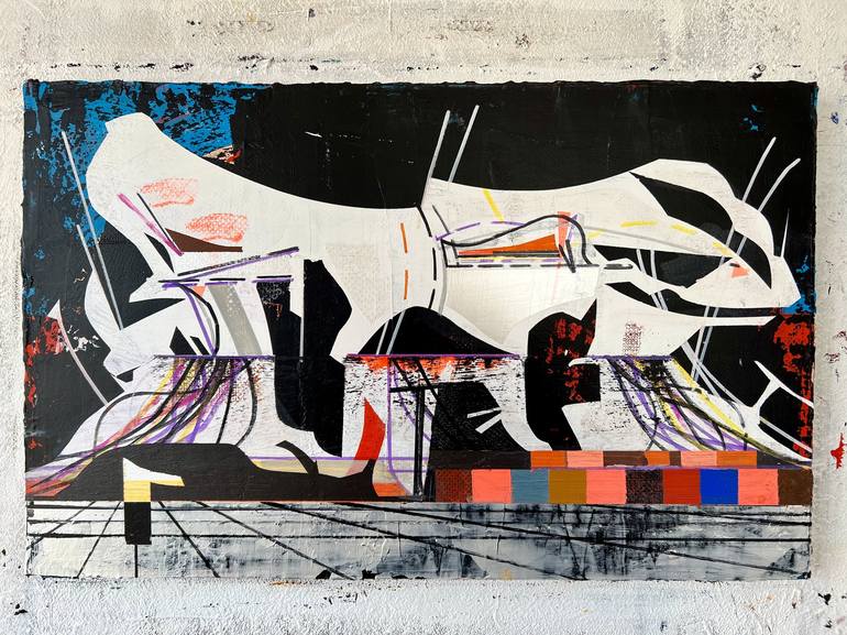 Original Architecture Painting by Jim Harris