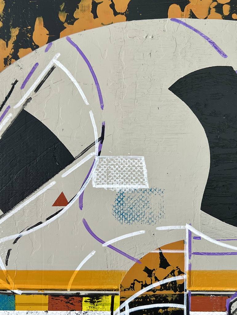 Original Abstract Expressionism Science/Technology Painting by Jim Harris