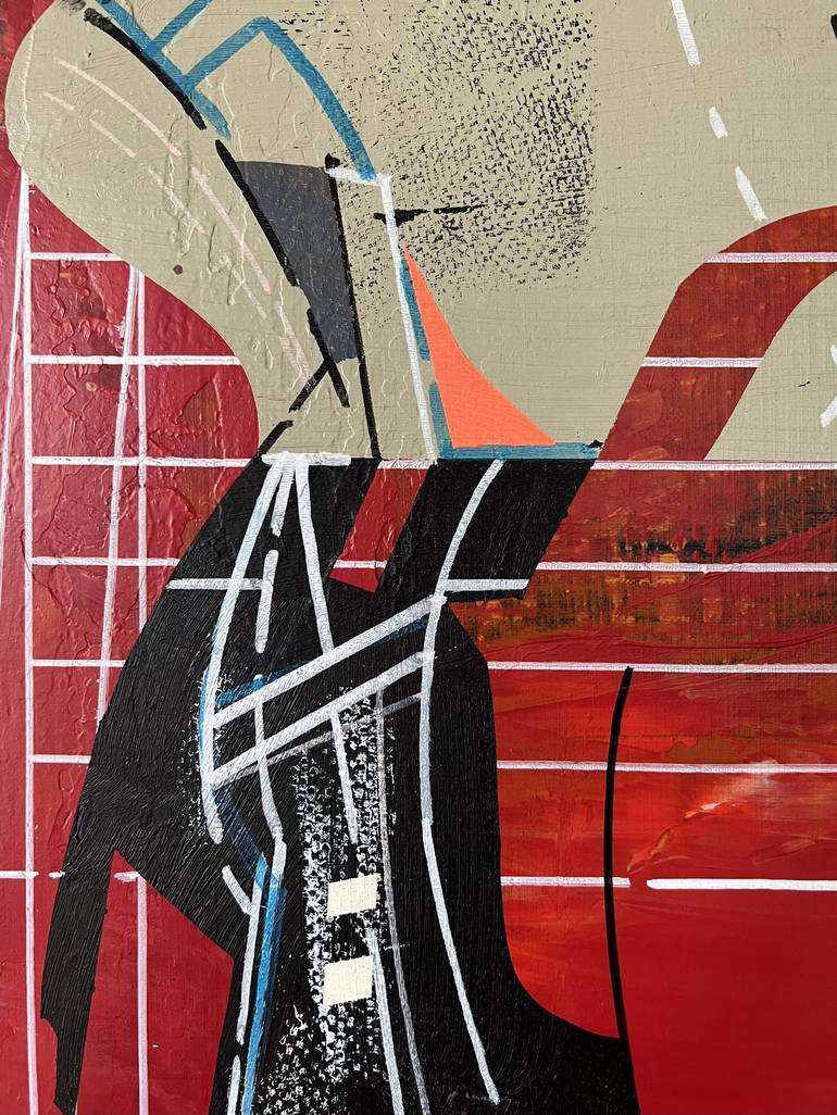 Original Technology Painting by Jim Harris