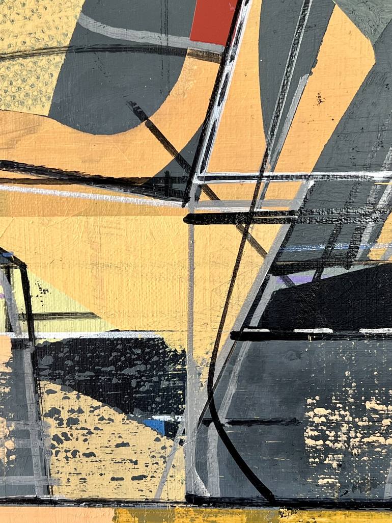 Original Architecture Painting by Jim Harris