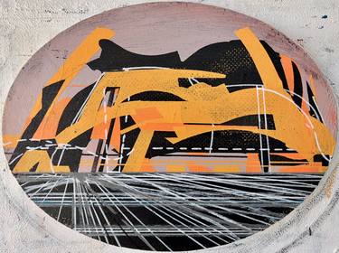 Original Architecture Paintings by Jim Harris