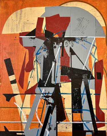Original Conceptual Science/Technology Paintings by Jim Harris