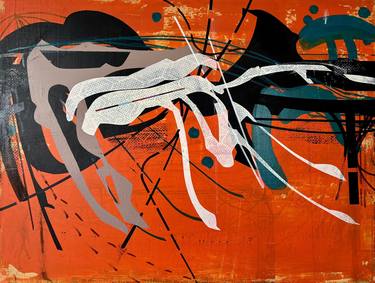 Original Conceptual Science/Technology Paintings by Jim Harris