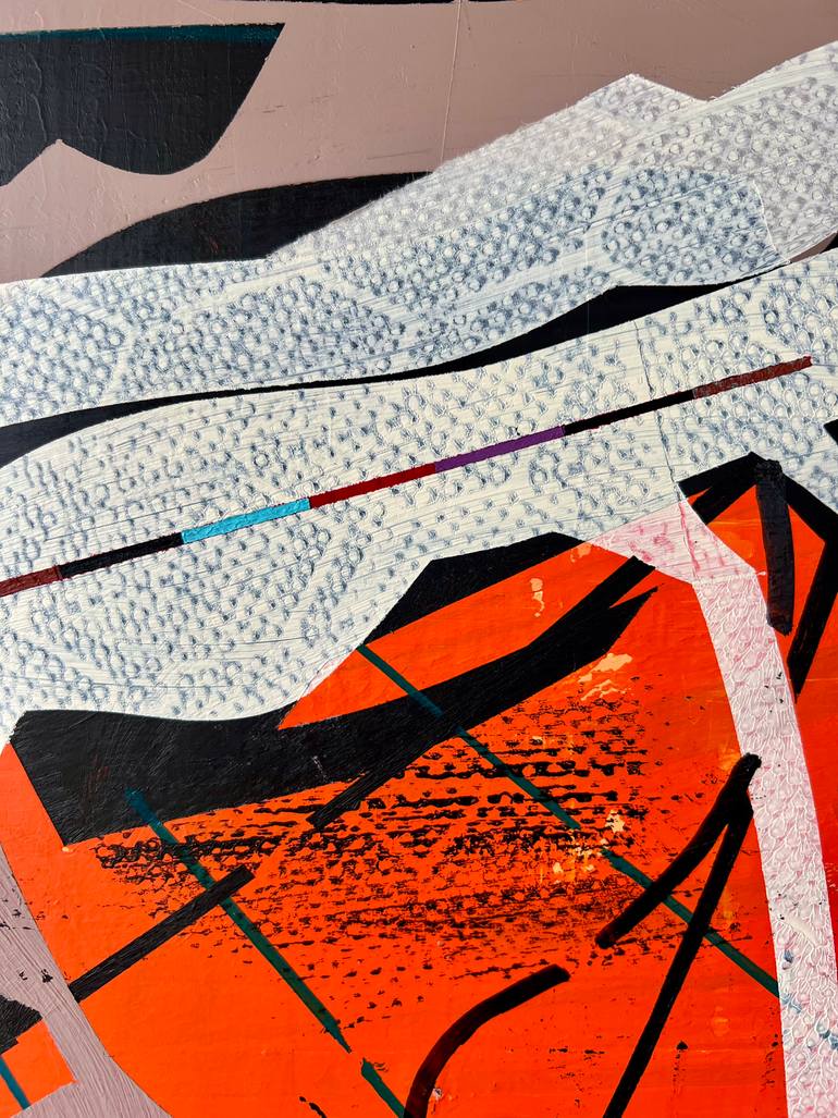 Original Conceptual Science/Technology Painting by Jim Harris