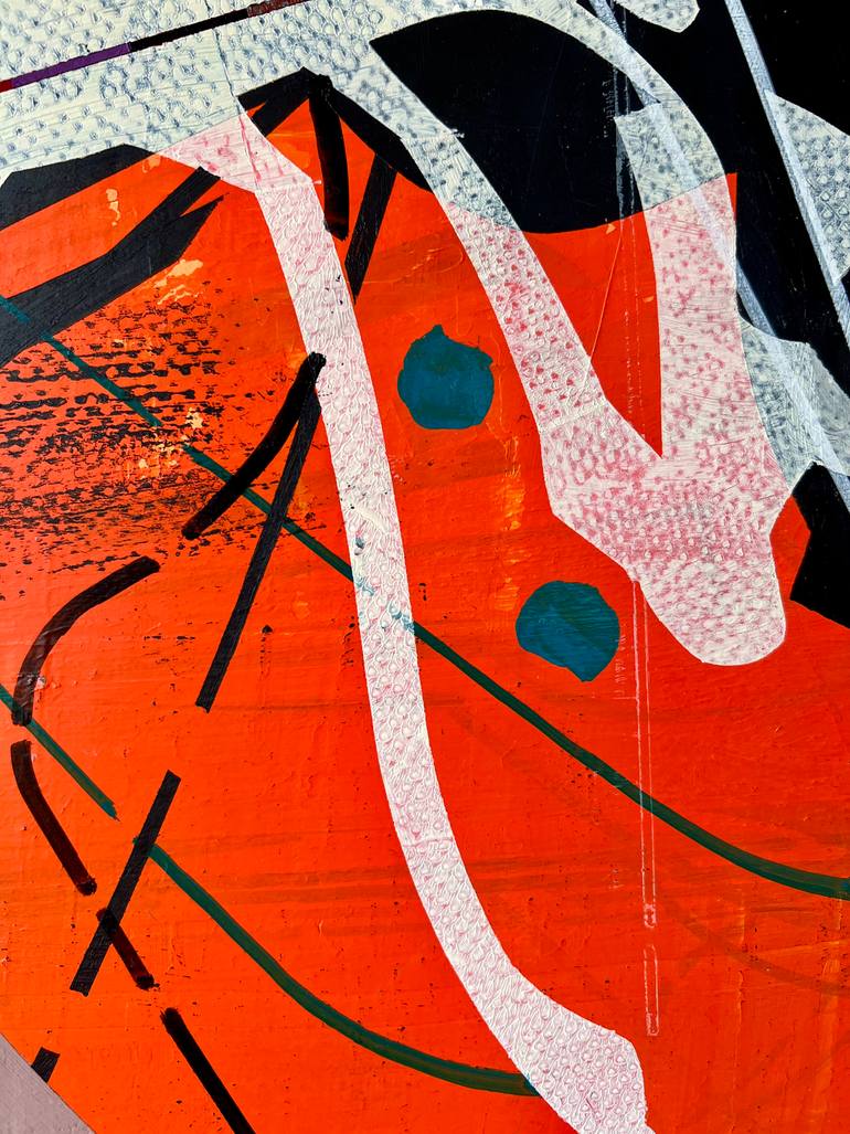 Original Conceptual Science/Technology Painting by Jim Harris