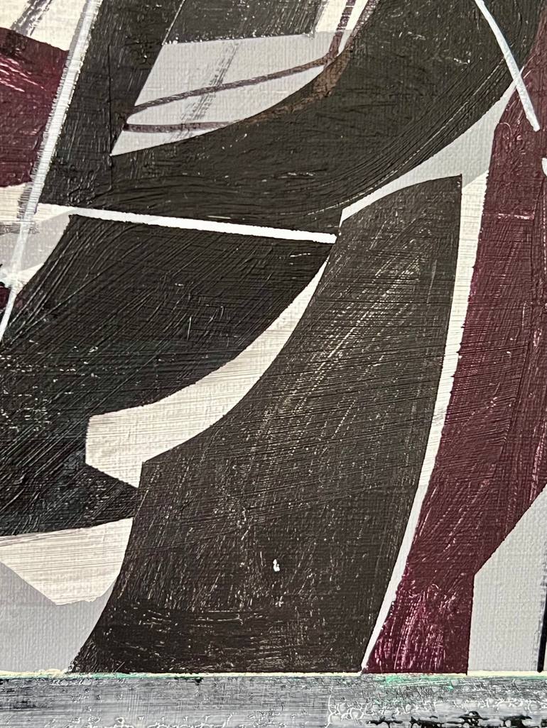 Original Abstract Outer Space Painting by Jim Harris