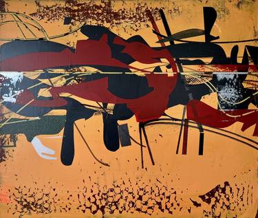 Original Abstract Outer Space Paintings by Jim Harris