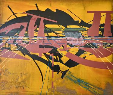 Original Abstract Science/Technology Paintings by Jim Harris