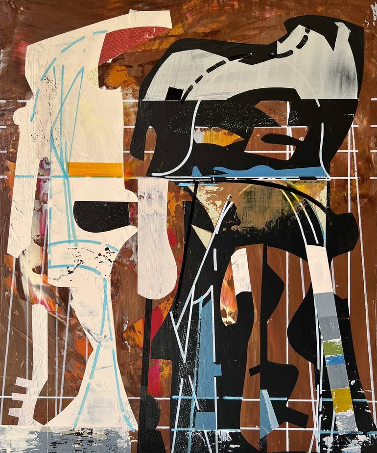 Print of Abstract Architecture Paintings by Jim Harris