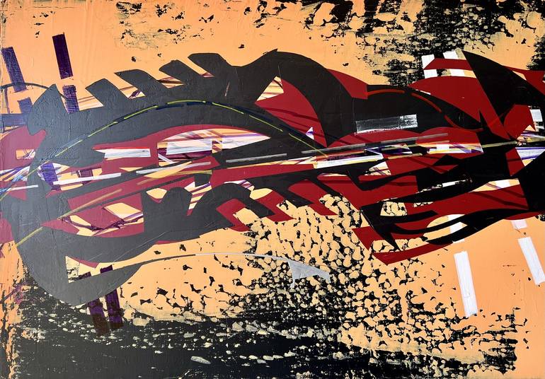 Print of Abstract Architecture Paintings by Jim Harris