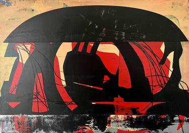 Original Abstract Architecture Paintings by Jim Harris