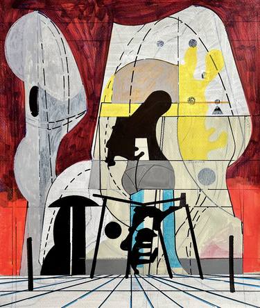 Original Conceptual Architecture Drawing by Jim Harris